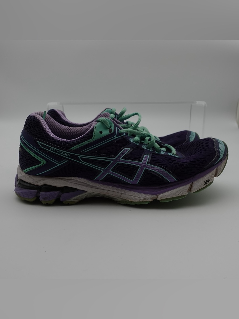 Asics GT-1000 4 Women Size 7.5 Shoes Purple Sneakers Athletic Running